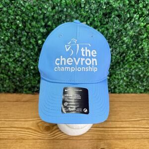 NWT Nike Chevron Championship Womens Golf Tournament Hat  Adult Blue Cap